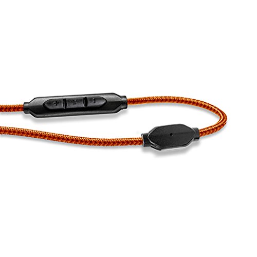 V-MODA Speakeasy 3-Button Reinforced Cable (Orange) - VC-3SZ-ORANGE - //coolthings.us