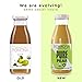 Pomona Organic Pear Juice, Cold Pressed USDA Organic Juices, Pears And Lemon Juice, No Added Sugar, Not From Concentrate, Vegan, Kosher, Non GMO, Pasteurized, 8.4 Oz Glass Bottles