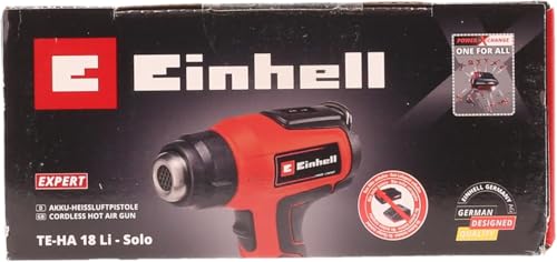 Einhell Power X-Change 18V Cordless Heat Gun - Battery Powered Hot Air Gun With Accessories For Paint Stripping, Vinyl, Crafts, Resin - TE-HA 18 Li Solo (Battery Not Included) 21 Einhell Power X-Change 18V Cordless Heat Gun - Battery Powered Hot Air Gun With Accessories For Paint Stripping, Vinyl, Crafts, Resin - TE-HA 18 Li Solo (Battery Not Included) - Image 21