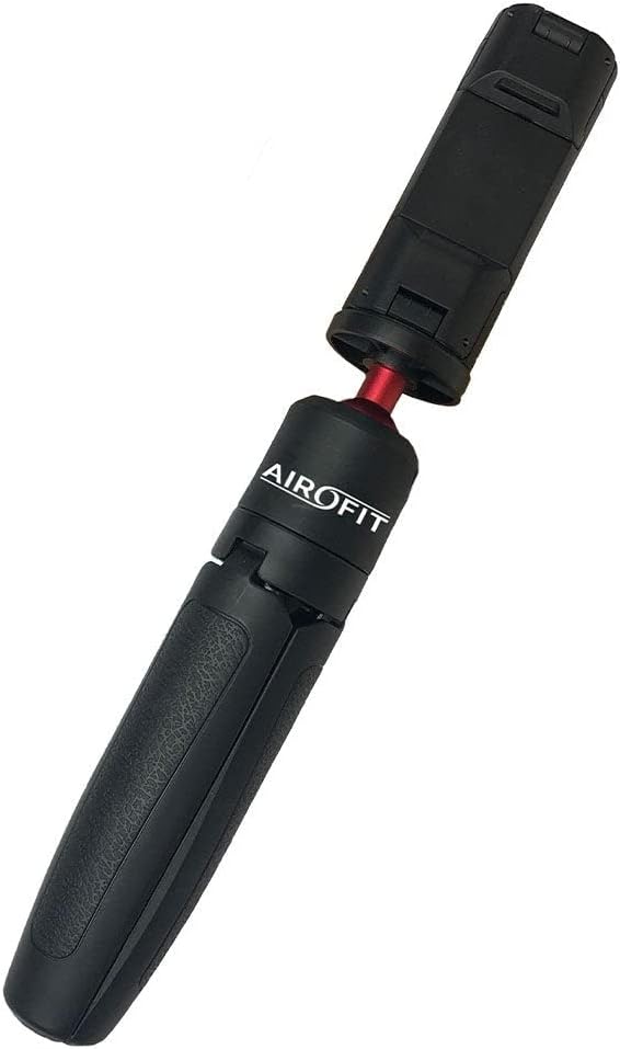Airofit Tripod - Portable and Multifunctional Phone Tripod Stand for Steadily Capturing Your Moments - Adjustable Tripod Selfie Stick Well Suited Cell Phone Stand Tripod for iPhone and Android Phone