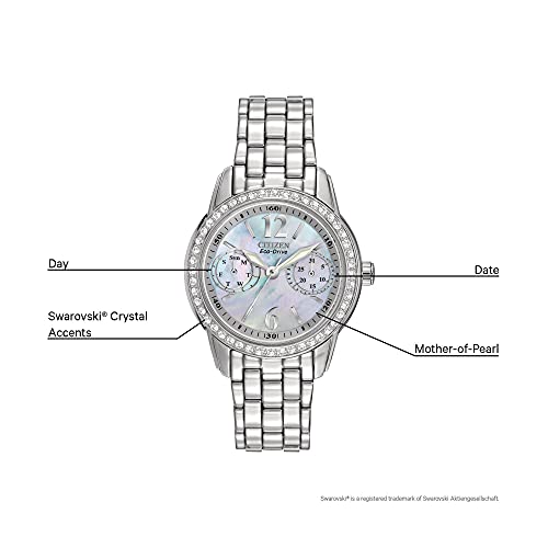 Buy Citizen Women's Eco-Drive Dress Classic Crystal Watch in