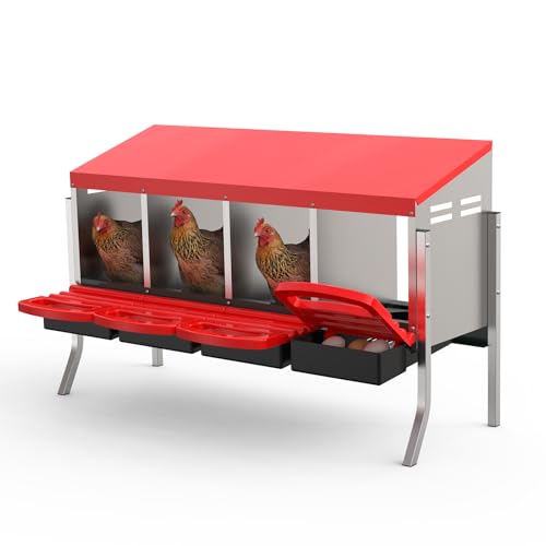 Chicken Nesting Box 4 Hole