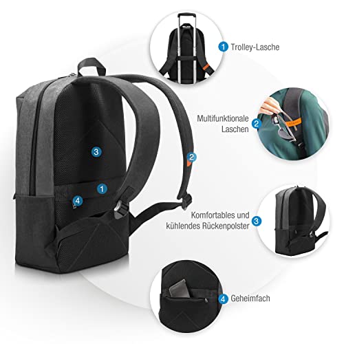 Everki Everyday 106 Rucksack 20 Liter für Laptops bis 15,6 Zoll