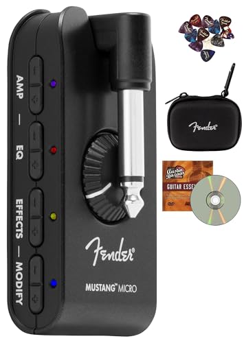 美品 Fender Mustang Micro Amazon.com: Fender Mustang Micro Plus Headphone Amplifier