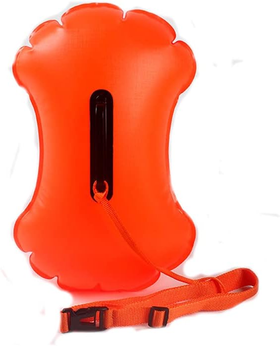 Kingknow Swim Buoy Safety for Swimmers, Swimming Safety Float and Drybag for Open Water and
