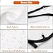 Beard Bib Apron for Men, Valentine's Day Gift Beard Trimming Catcher Bib for Shaving & Hair Clippings, Waterproof Non-Stick Hair Catcher Grooming Cloth with 2 Suction Cups(White)