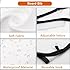 Beard Bib Apron for Men, Father's Day Gift Beard Trimming Catcher Bib for Shaving & Hair Clippings, Waterproof Non-Stick Hair Catcher Grooming Cloth with 2 Suction Cups(White)