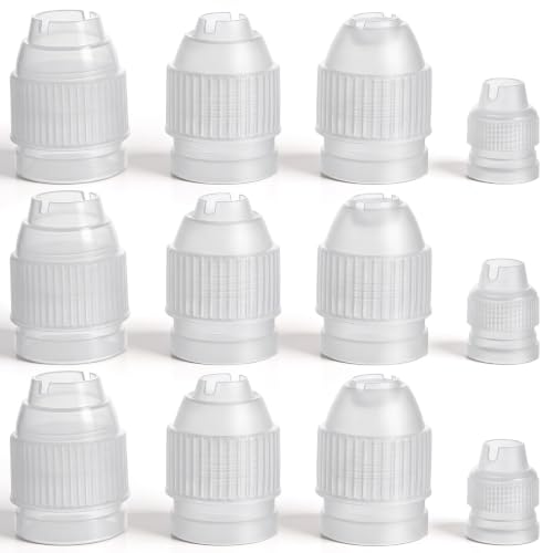 12 Pcs Plastic Couplers for Piping Bags,Size: S,L,M,XL