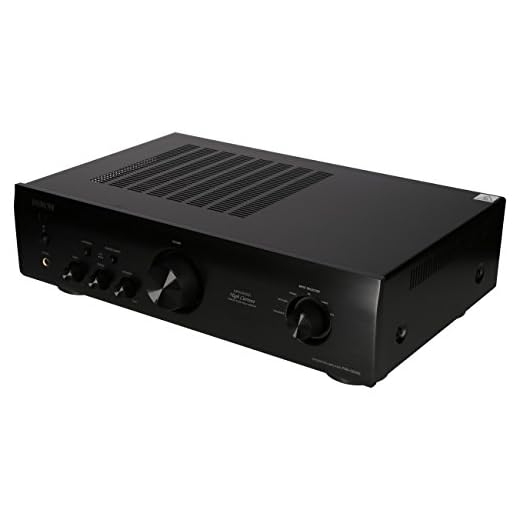 Denon PMA-520AE Amplificatore Integrato, Nero