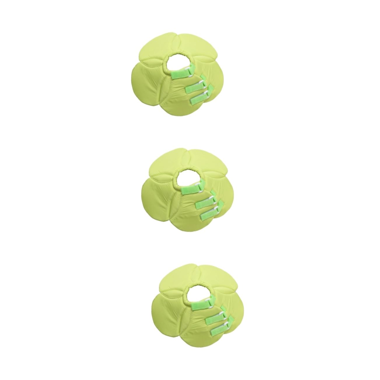 FOMIYES 3piezas Collar De para Collar Elizabethano De Protección para Heridas y Gatos Verde Flores