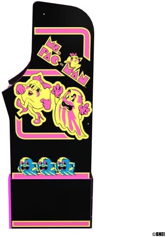 Arcade1Up BANDAI NAMCO Legacy Arcade Game Ms. PAC-MAN Edition Arcade Machine for Home - 14 Classic Games