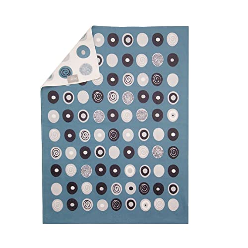 Skoy Kitchen Towel, 100% Recycled Polyester Towel for Dishes, Glassware, Cookware and Hands, Reversible Design, Absorbent Kitchen Towel, 18" x 24", 1-Pk, Gray