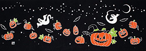 ���̈��V ��ʂ����uPumpkin Night ���v �{���� ��100% ���� ���{�� 35cm×100cm