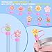 25 PCS Cute Silicone Straw Cover Cap for Stanley Cup Accessories,10mm Straw Topper Compatible with 30&40 Oz Tumbler,Simple Modern Straw Covers