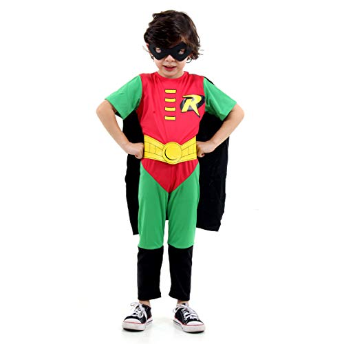Fantasia Robin Std Infantil 922015-P