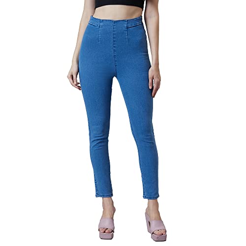 Image of AKA Chic Women Skinny Fit High Rise Stretchable Denim Jeans
