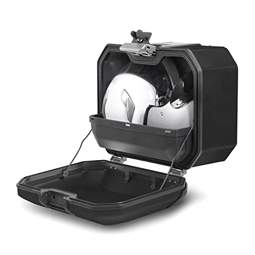 Valise gauche TR47L Terra SHAD en aluminium noir robuste - 2