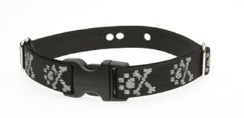 Lupine 1-Inch Bling Bonz 16-24-Inch Containment Collar Strap for Large Dogs