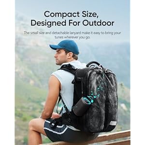 Portable Bluetooth Speaker with Lights, Powerful Crystal Clear Sound, IPX5 Waterproof, All Day Playtime, AUX&TF-Card Input, Bluetooth 5.3, TWS Paring, Small Wireless Speaker for Outdoor, Gift Ideas Portable Bluetooth Speaker with Lights Powerful Crystal Clear Sound IPX5 Waterproof All Day Playtime AUXTF Card Input Bluetooth 53 TWS Paring Small Wireless Speaker for Outdoor Gift Ideas