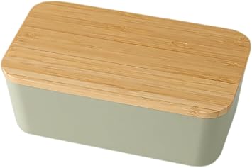 Takenaka T-36392 SUKITTO Skit 1-Tier Natural Lunch Box, Khaki, 25.4 fl oz 750 ml