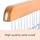 Gürtelhalter Kleiderschrank, 2 Stück Holz Gürtelaufhänger mit 8 Haken, 360°Drehbar Holz Krawattenhalter Gürtelbügel für Schals Krawatten Gürtel Socken