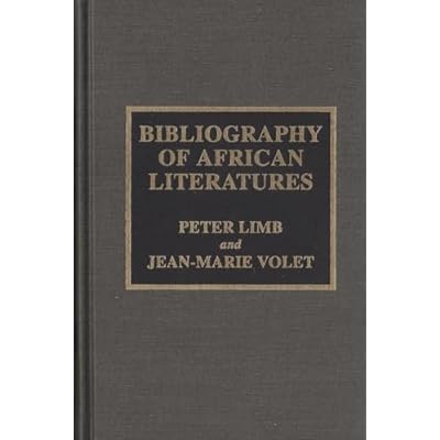 Bibliography of African Literatures