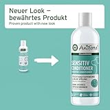 AniForte Fellharmonie Conditioner für Hunde 200ml - Sensitiv Spülung für Langhaar & Kurzhaar, Fellpflege & Schutz mit Aloe Vera, Anti Filz, ohne Parfum