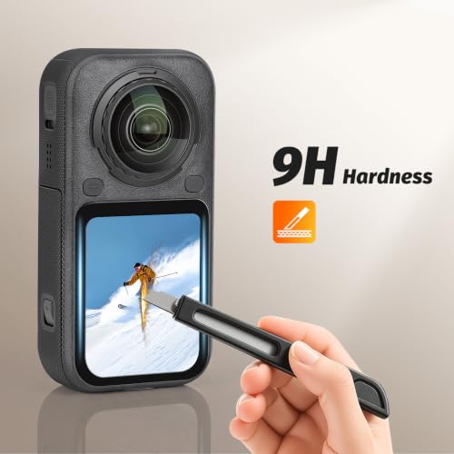 Image of AMAZEAR 9H Tempered Glass Screen Protector for Insta360 X6 (2-Pack)