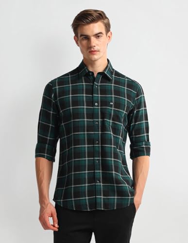 Image of Arrow Men's Solid Slim Fit Shirt