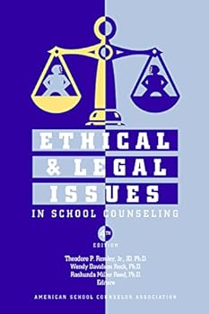 Paperback Ethical & Legal Issues in School Counseling Book