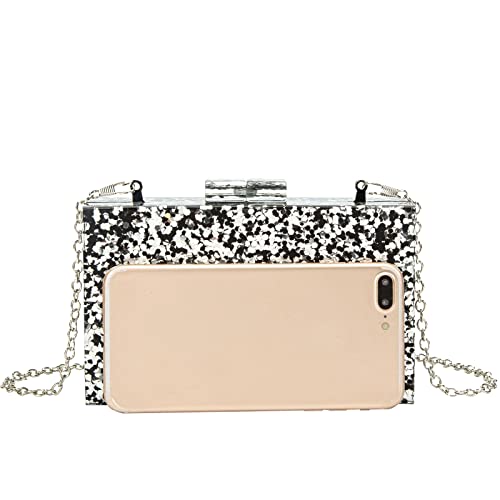 Image of LETODE Acrylic Clutch Bags Purse Perspex Bag Handbags for Women