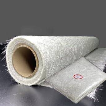 RAMAN FIBER GLASS Chopped Strand Mat | Fiber Sheet | mate | work in Resin (15 x 25-inch) 200GSM