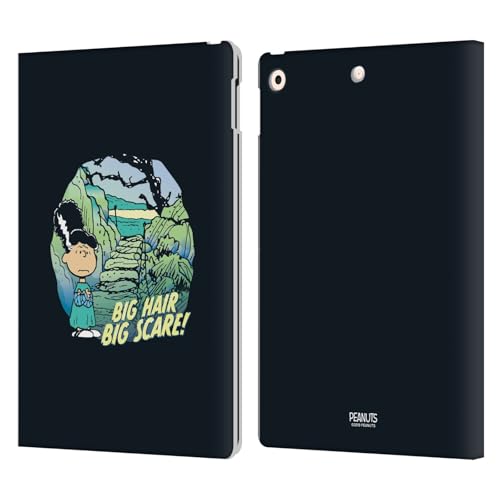 Étui portefeuille iPad 10.2 Peanuts Lucy en cuir pour Apple iPad 2021