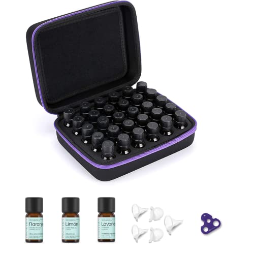 Mallette huiles essentielles rigide pour ranger vos flacons et roll-ons en voyage