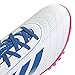 adidas Goletto IX Turf Sneaker, White/Bright Royal/Team Shock Pink, 1.5 US Unisex Little Kid