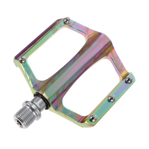 Pédales de vélo antidérapantes VTT route arc-en-ciel durables
