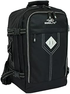 CUQOO 2022 Ryanair Cabin Backpack 40x20x25 with Padded Shoulder Straps  Unisex Lightweight Travel Backpack | Compact Carry on Bag with Multi-Pockets | Comfy All Airline Compatible Premium Flight Bag