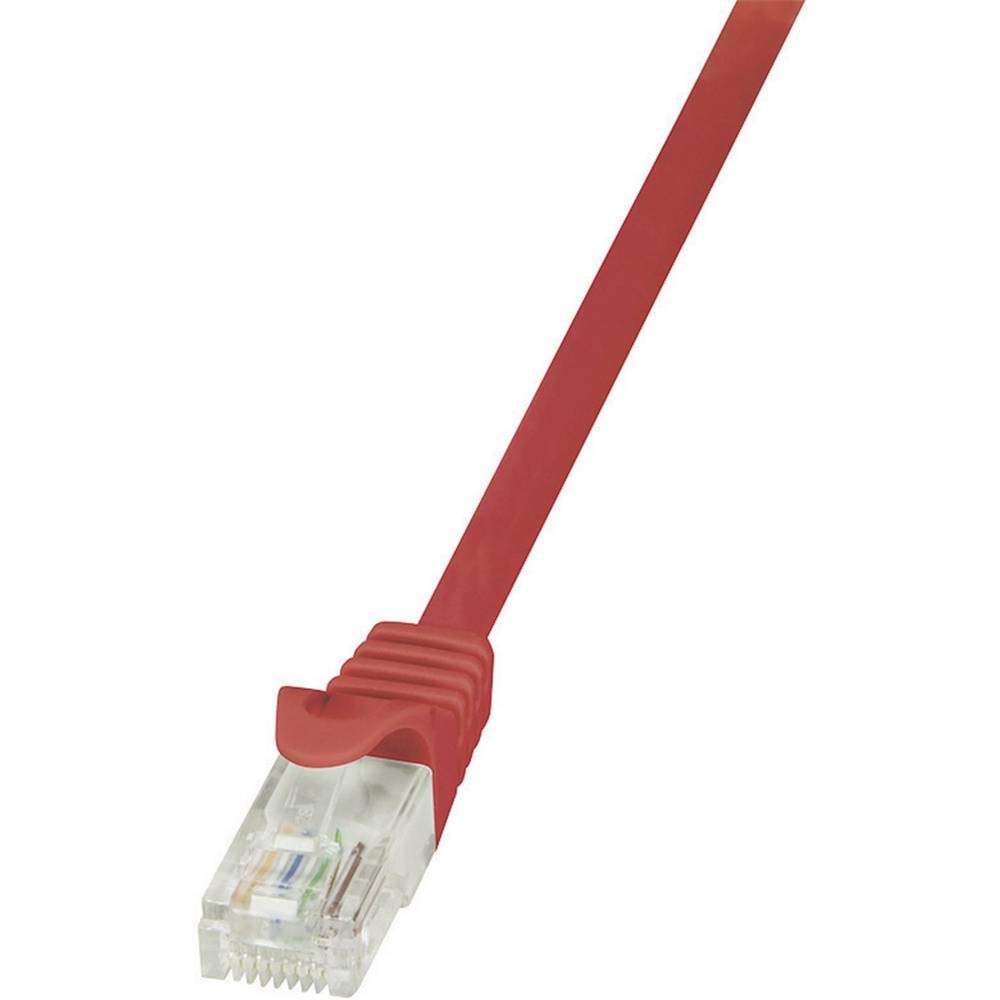 LogiLink 10m Cat.5e U/UTP networking cable Red Cat5e U/UTP (UTP)
