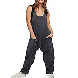 Tuoria Jumpsuit, Tuoria Womens Casual Wide-leg Jumpsuit, Tuoria Clothing, Tuoria Pants, 2023 New Spring&Summer Women Tuoria Set (L,Black)