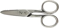 Vista 1 de 12-228 Tijera de electricista de acero inoxidable resistente de 5 pulgadas