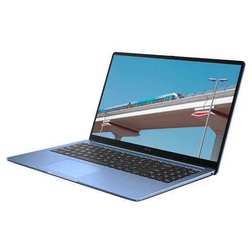 Image of ASUS 15.6 inch FHD IPS Chromebook Plus, Intel Celeron Processor Up to 2.79GHz, 4GB Ram, 128GB SSD, HDMI, Ultra-Fast WiFi 6, Chrome OS, Star Blue, Renewed