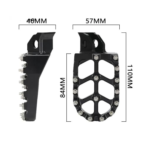 Support repose-pieds de précision pour moto de cross RM85 2002-2006 - 6