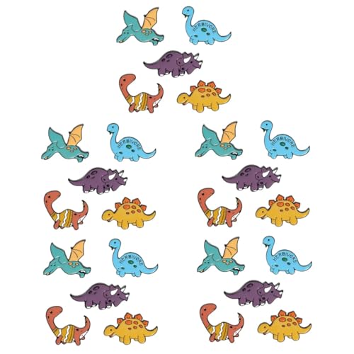 Broche dinosaure dessin animé en émail, le cadeau de Noël mignon pour femme
