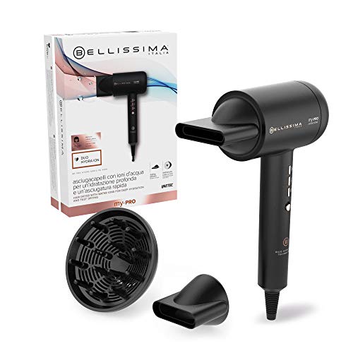 Imetec Bellissima My Pro Hydra Sonic P6 4400 Digital-Haartrockner mit Ionisator mit doppelter Aktion
