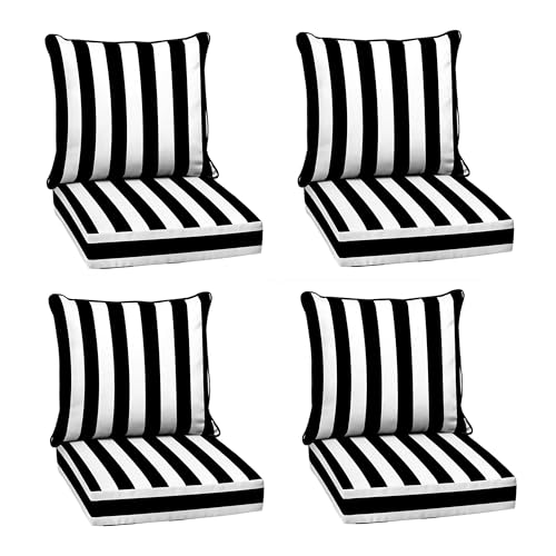 Arden Outdoor Deep Seat Cushion Set (4-Pack...