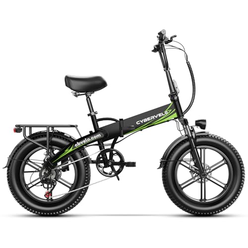 1000W Folding Electric Bike Black