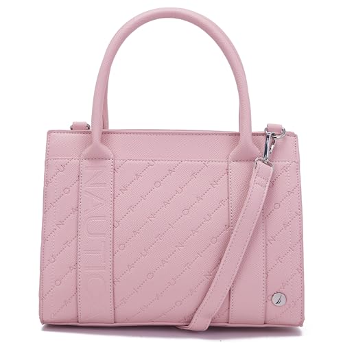 Image of Nautica Womens Sandy Jr. Top Handel Satchel with Removable Crossbody Strap