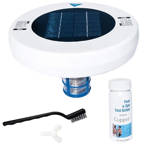 Ionizzatore per piscina solare, Ionizzatore per piscina solare |.Rame galleggiante