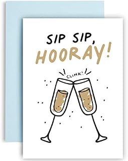Huxters Wedding Card Congratulations Wedding gifts A5 Congratulations Wedding card - Wedding gifts for couple - Happily Ever After - Fun Greetings Card  FSC Sustainable (Wedding Dancing)