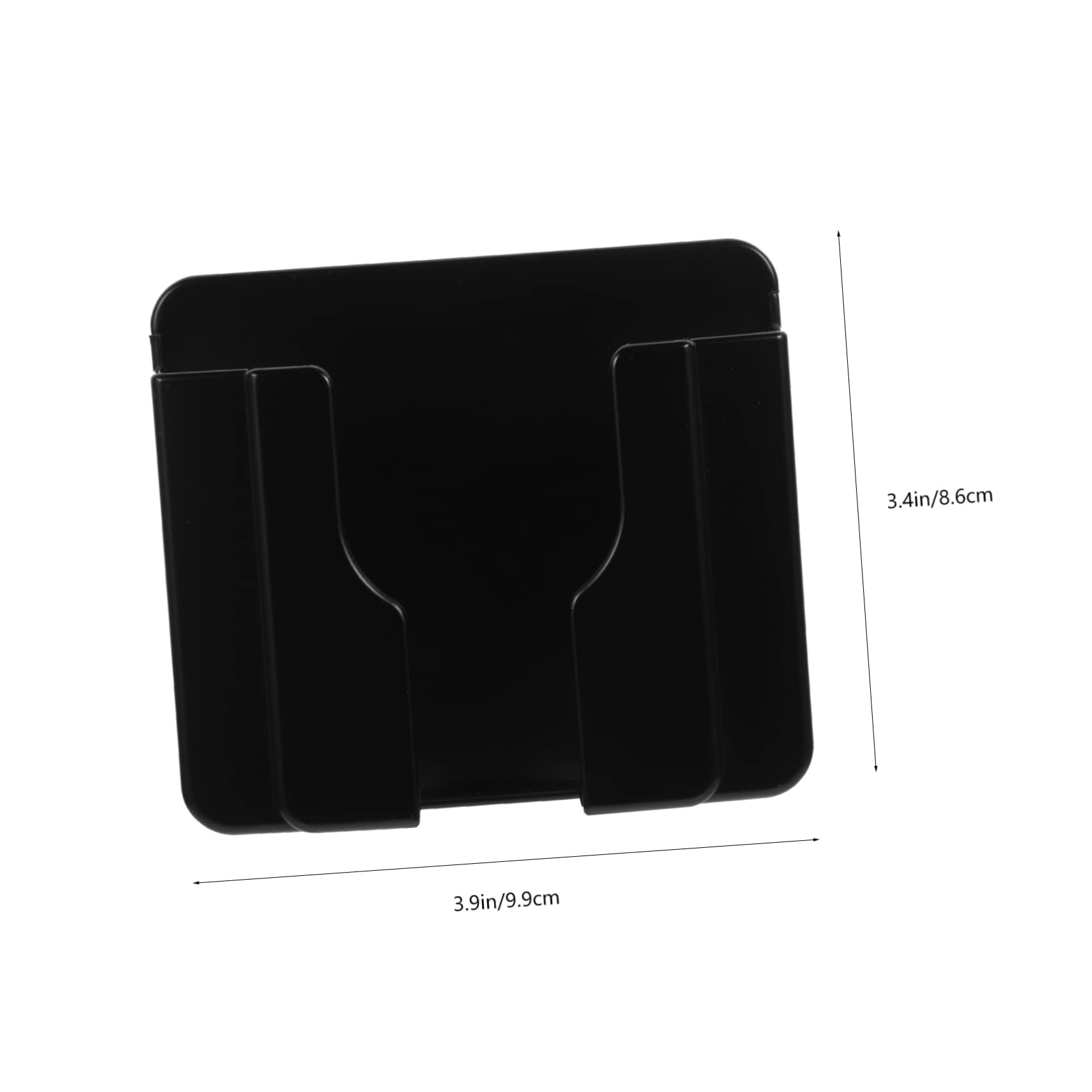 Gatuida Supporto per Smartphone da Muro Adesivo Foro per Cavo di Ricarica, Leggero e Stabile per Ufficio Cucina Bagno, Design Semplice ed Elegante in Pc